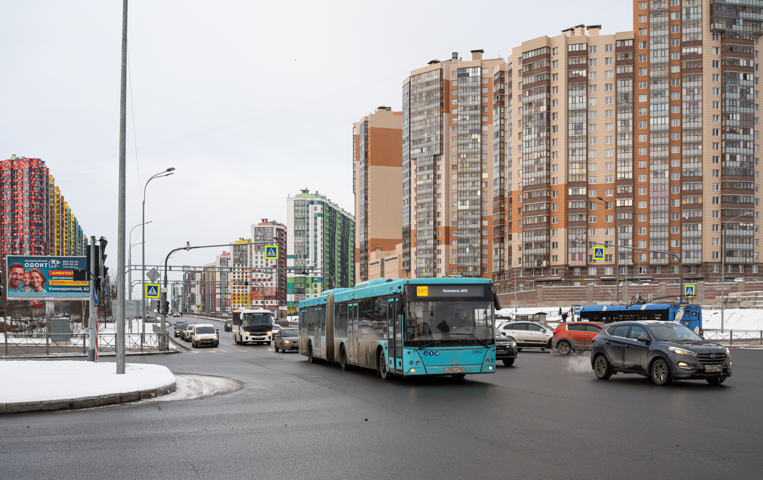 Saint Petersburg, MAZ-216.066 # 2452