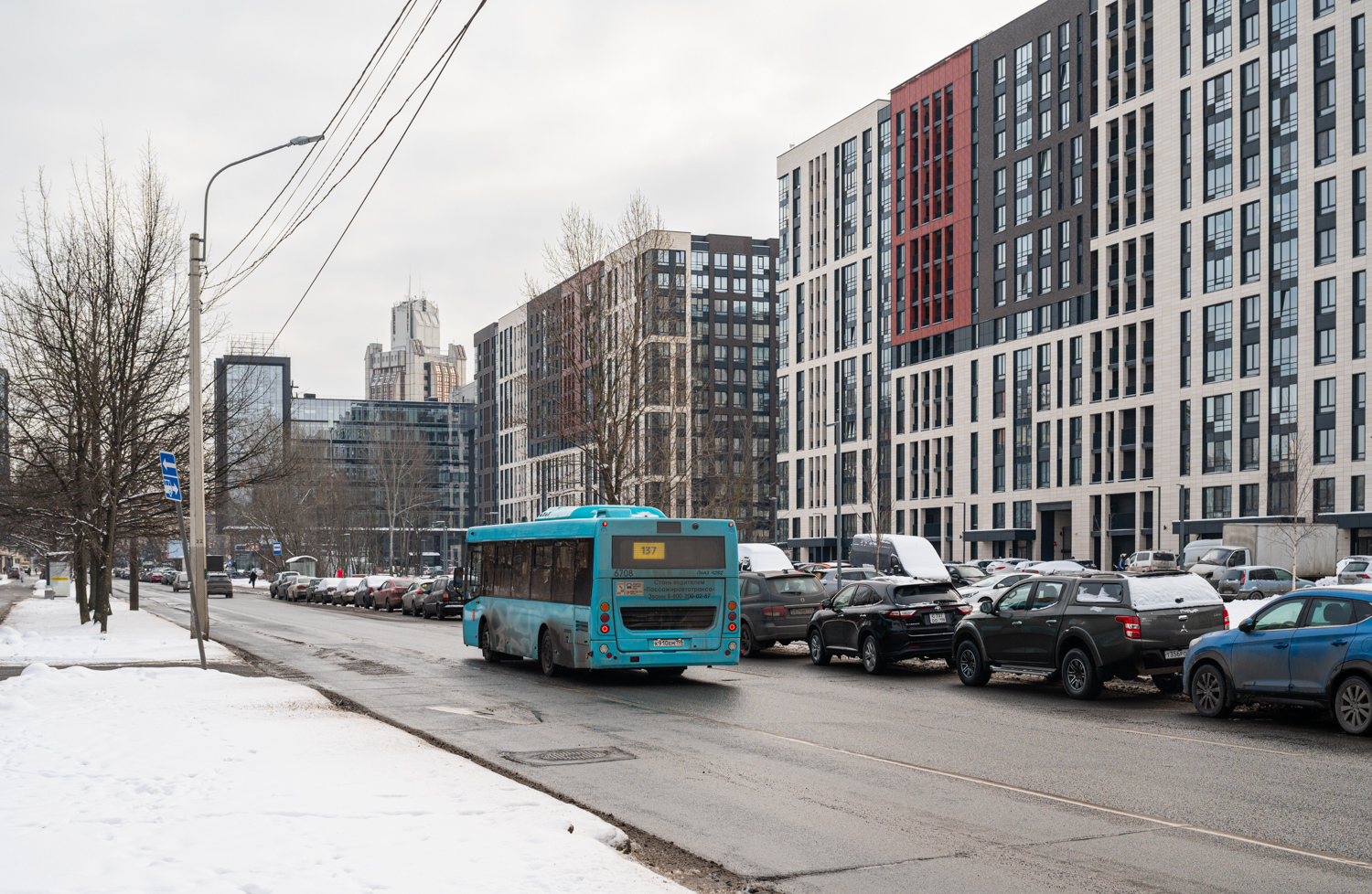 Saint Petersburg, LiAZ-4292.60 # 6708