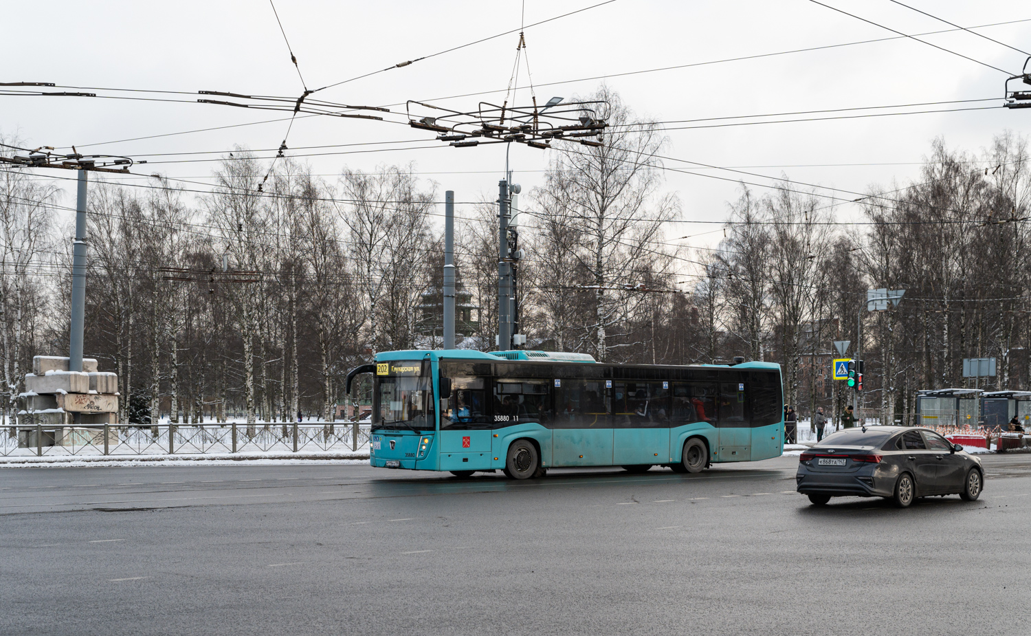 Saint Petersburg, NefAZ-5299-40-57 (LNG) # 35880