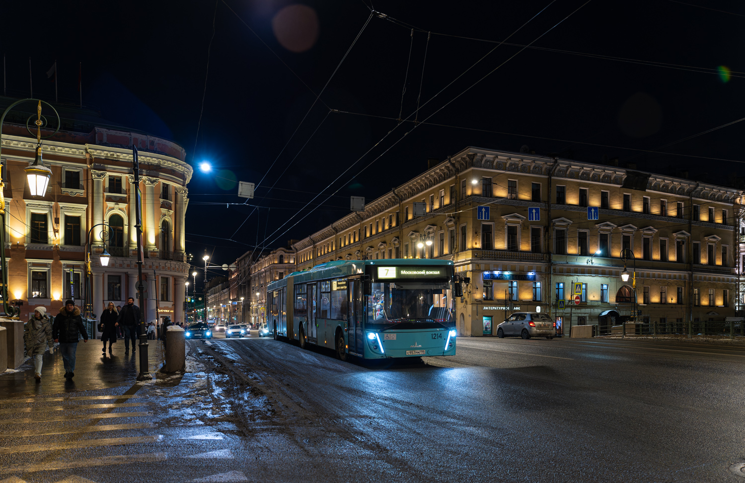 Saint Petersburg, MAZ-216.047 # 1214