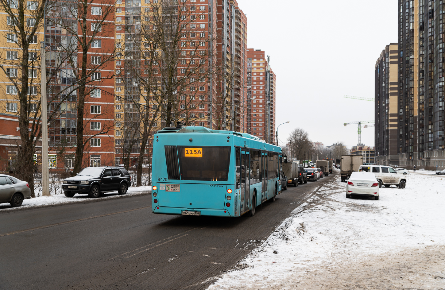 Saint Petersburg, MAZ-203.016 # 8470