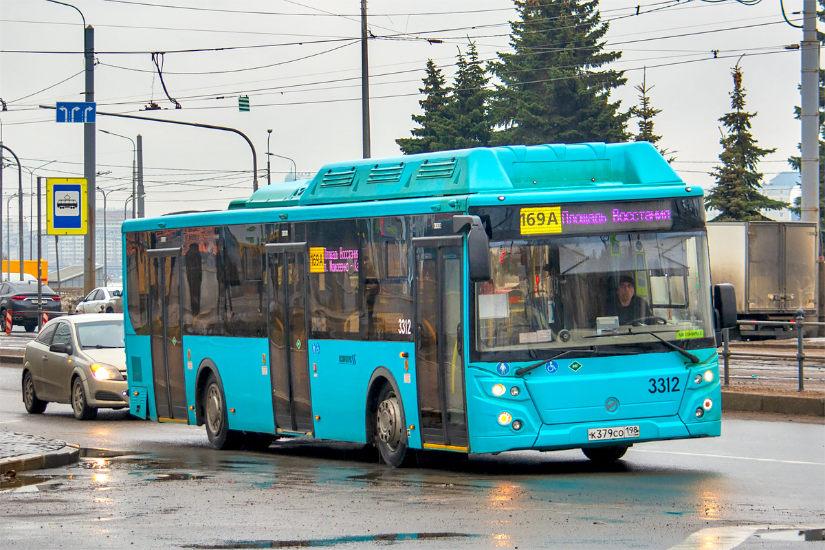 Санкт-Петербург, ЛиАЗ-5292.67 (CNG) № 3312