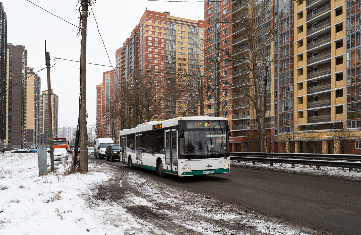 Saint Petersburg, MAZ-203.085 # 8207