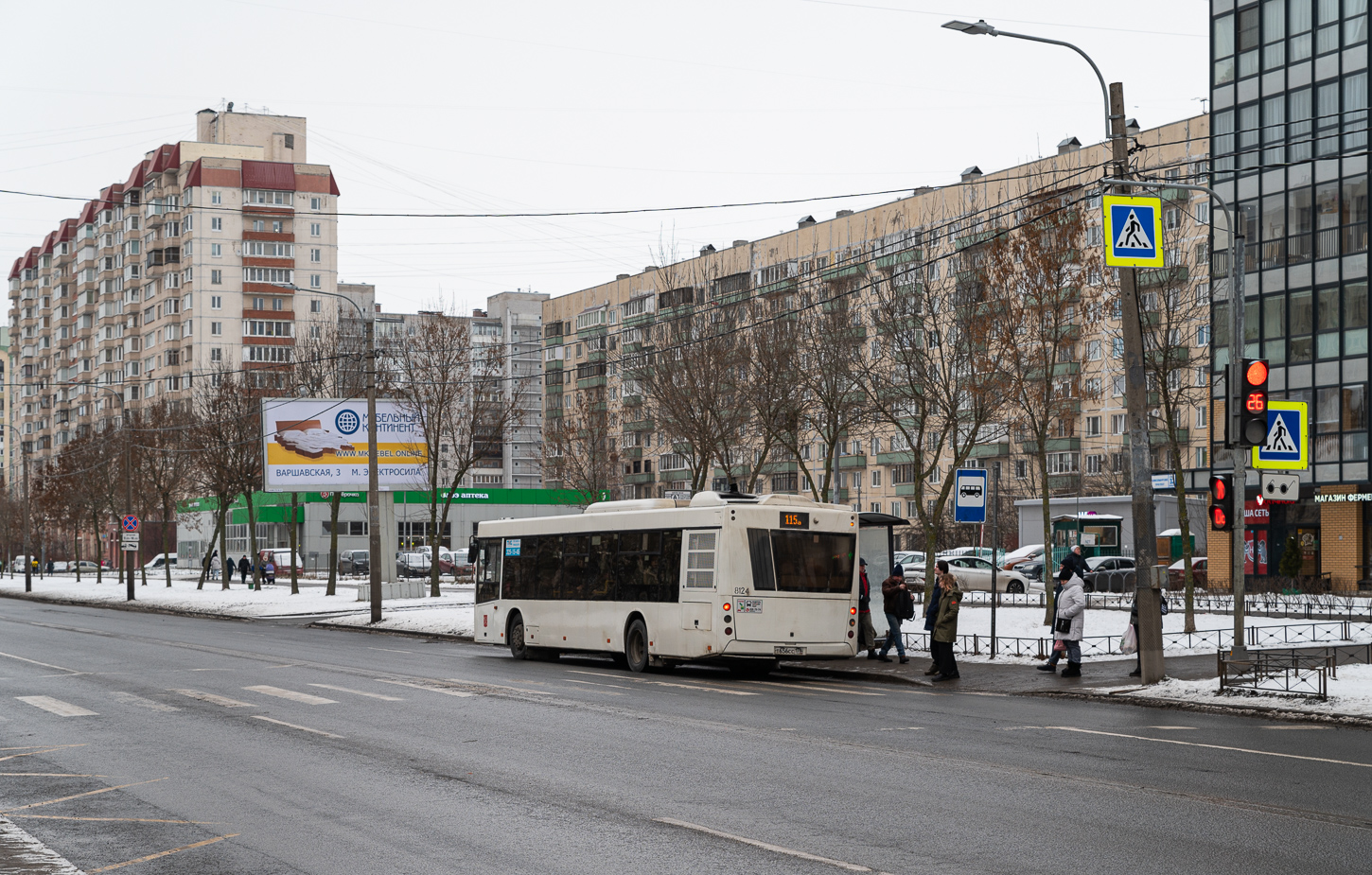 Saint Petersburg, MAZ-203.085 # 8124