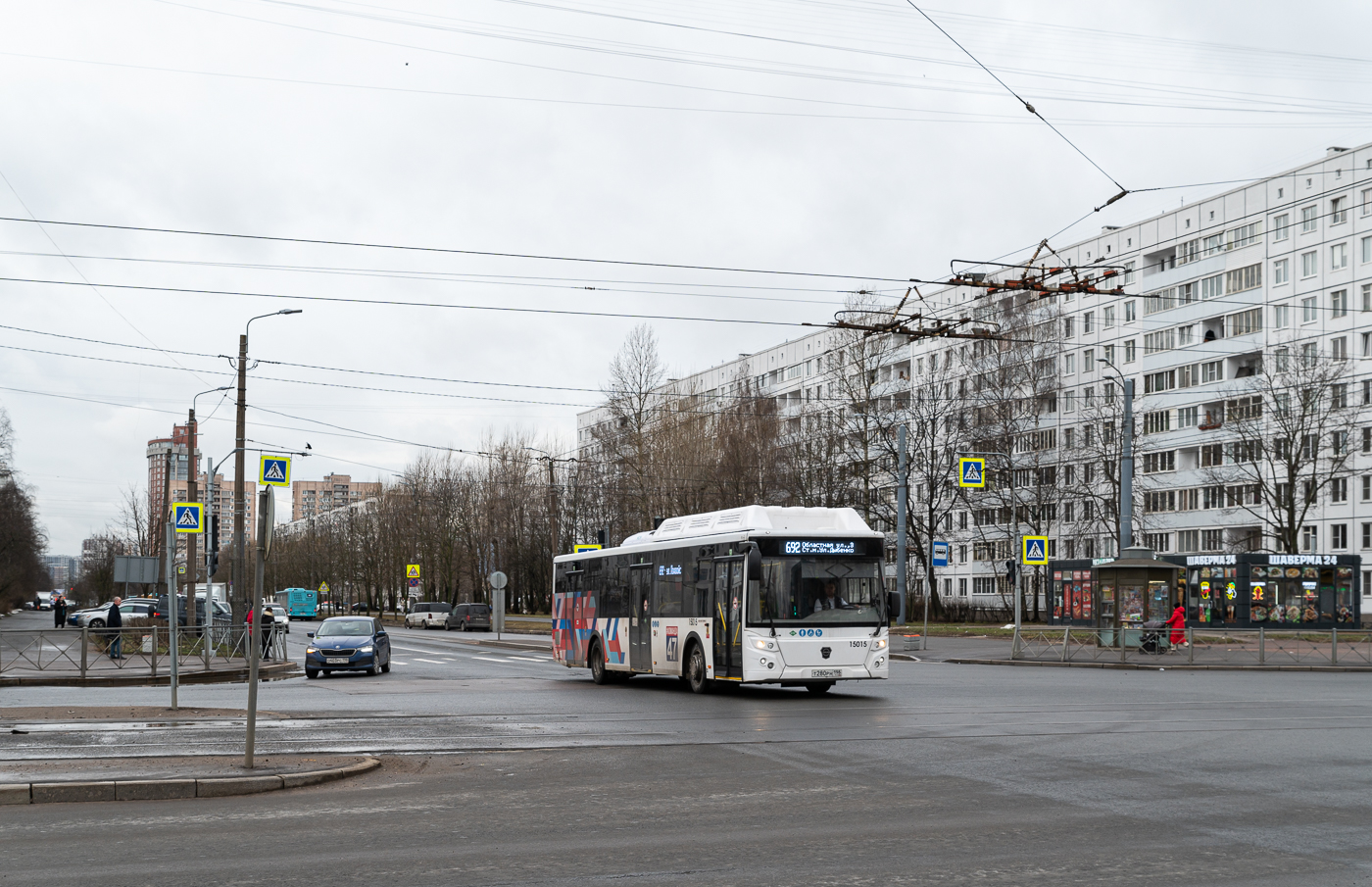 Saint Petersburg, LiAZ-5292.67 (CNG) # 15015