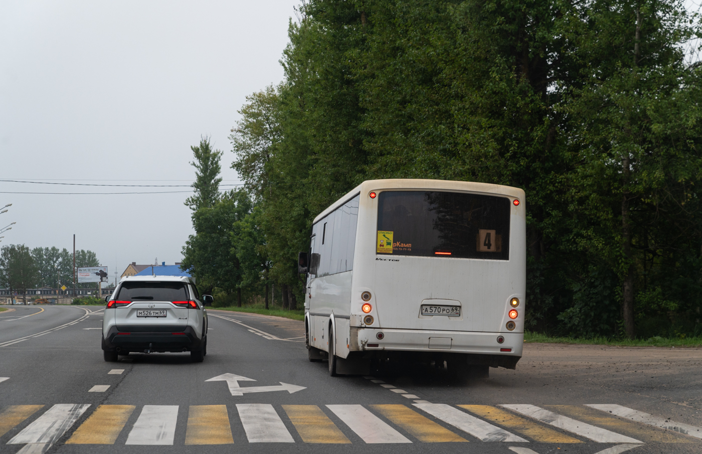 Vyshny Volochyok, PAZ-320414-04 "Vector" # А 570 РО 69