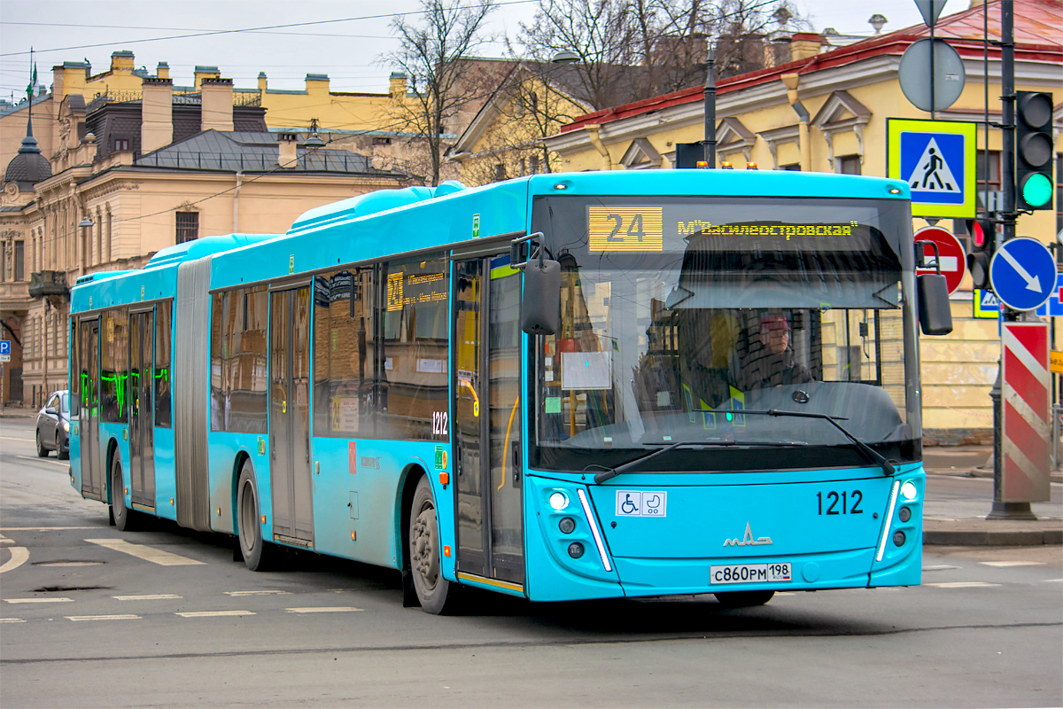 Saint Petersburg, MAZ-216.047 # 1212