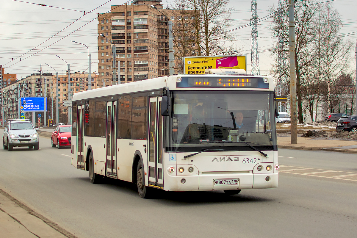 Saint Petersburg, LiAZ-5292.60 # 6342
