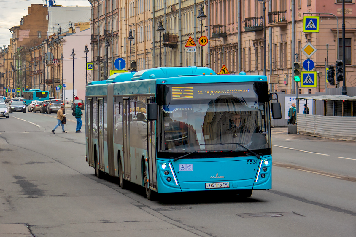 Saint Petersburg, MAZ-216.047 # 5531