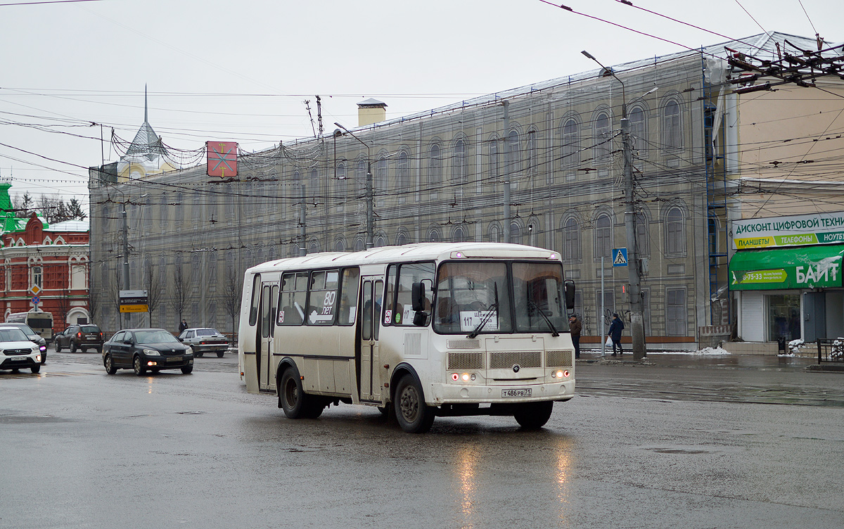 Shchyokino, PAZ-4234-04 # Т 486 РВ 71