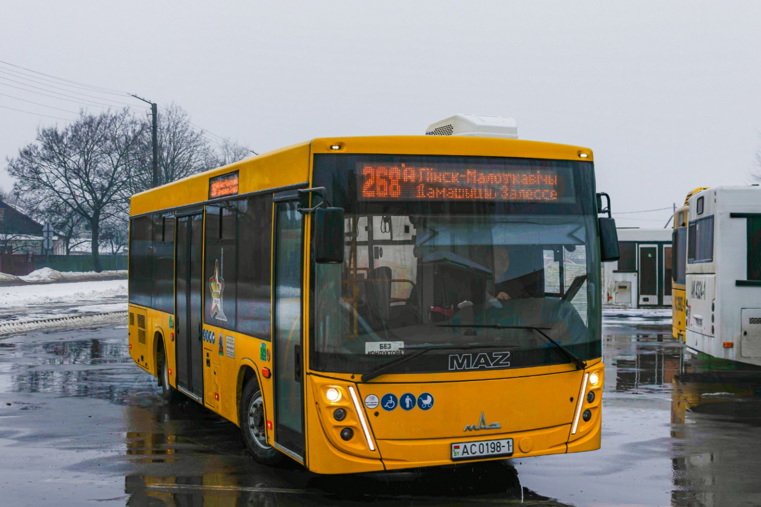 Pinsk, MAZ-206.047 # 25386