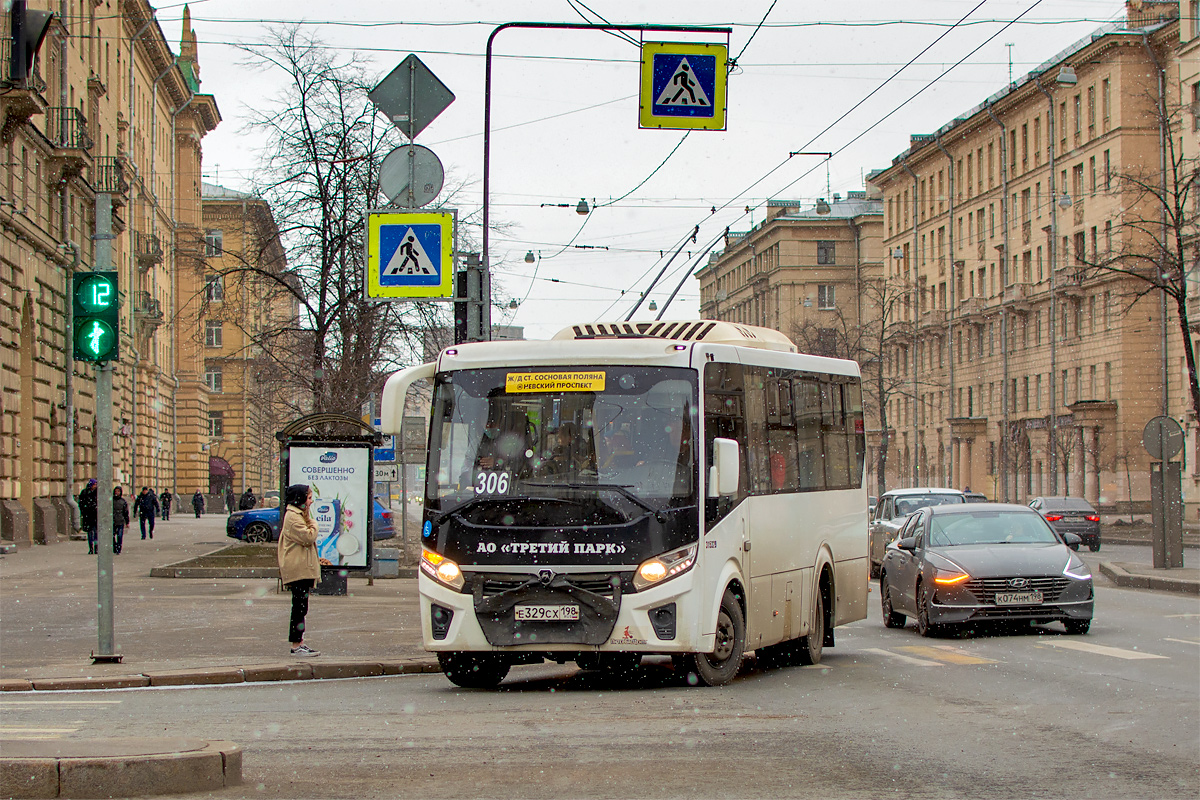 Saint Petersburg, PAZ-320435-04 "Vector Next" # Е 329 СХ 198
