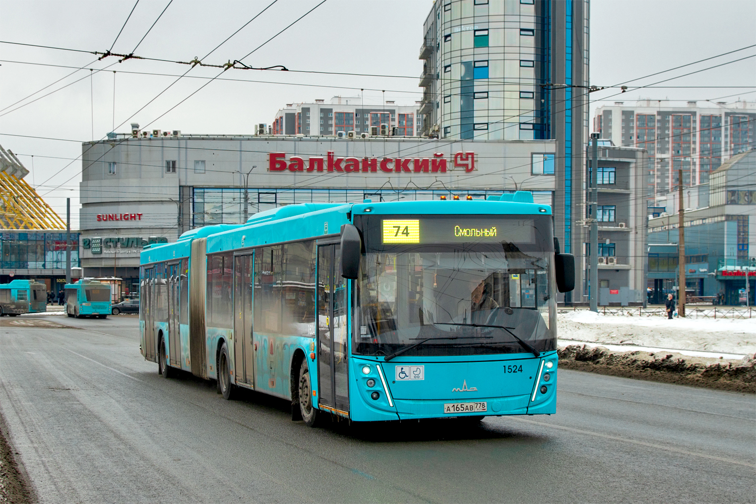 Санкт-Пецярбург, МАЗ-216.047 № 1524