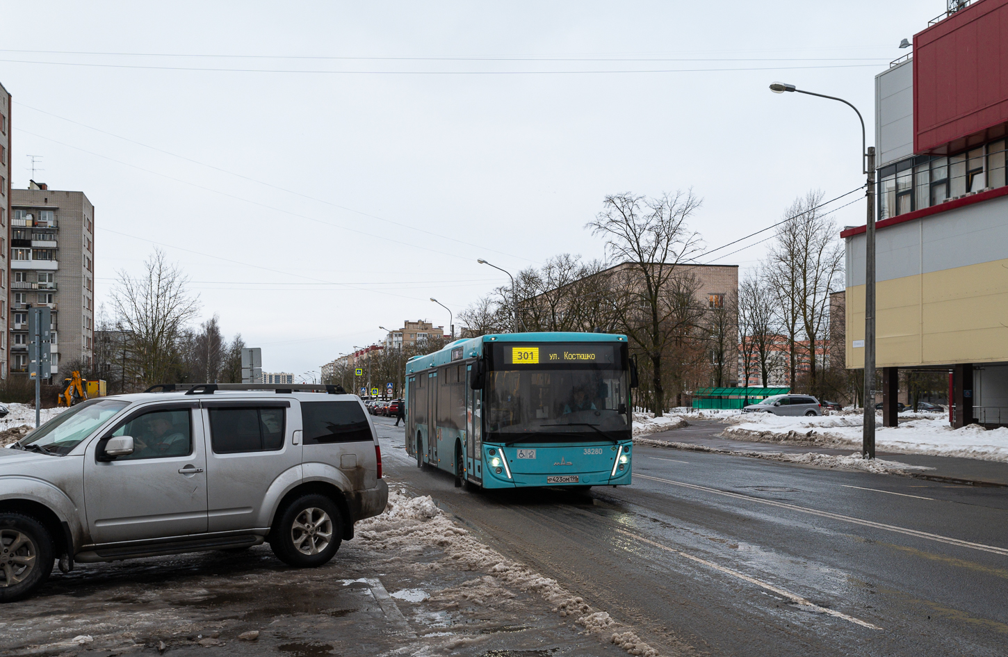 Saint Petersburg, MAZ-203.947 # 38280