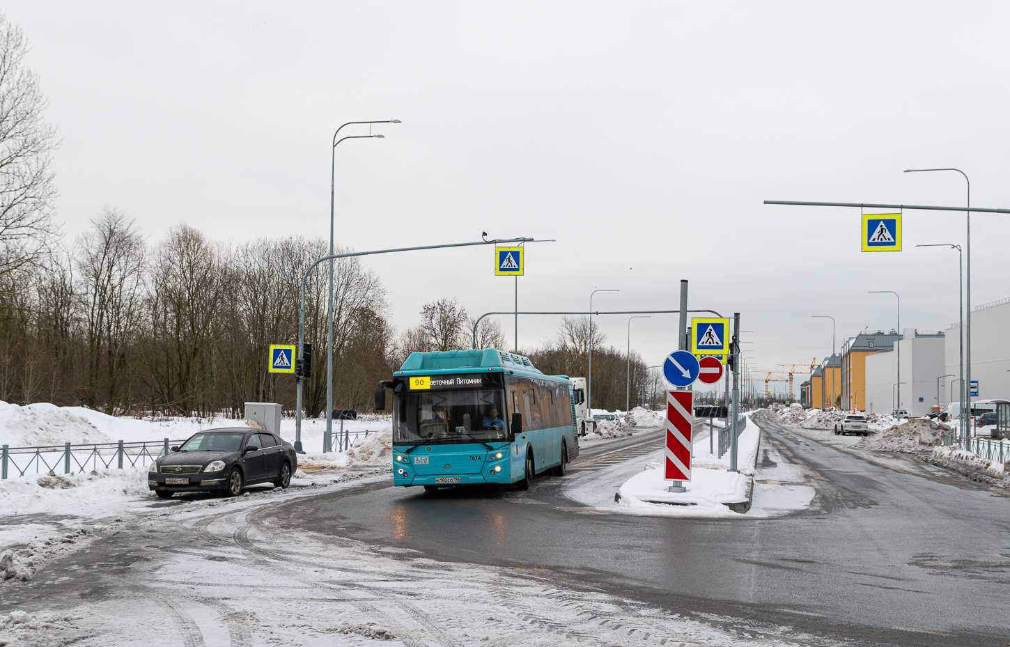 Saint Petersburg, LiAZ-5292.67 (CNG) Nr. 7614