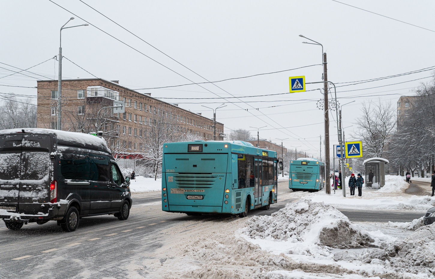 Saint Petersburg, MAZ-206.947 # 38383