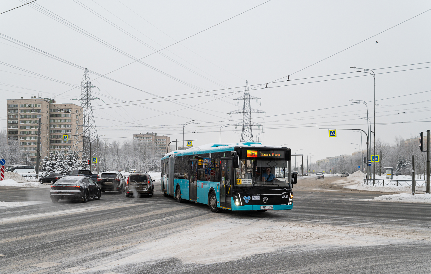 Saint Petersburg, LiAZ-6213.65 # 6543