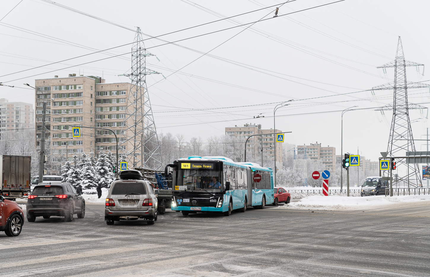Saint Petersburg, LiAZ-6213.65 # 6543