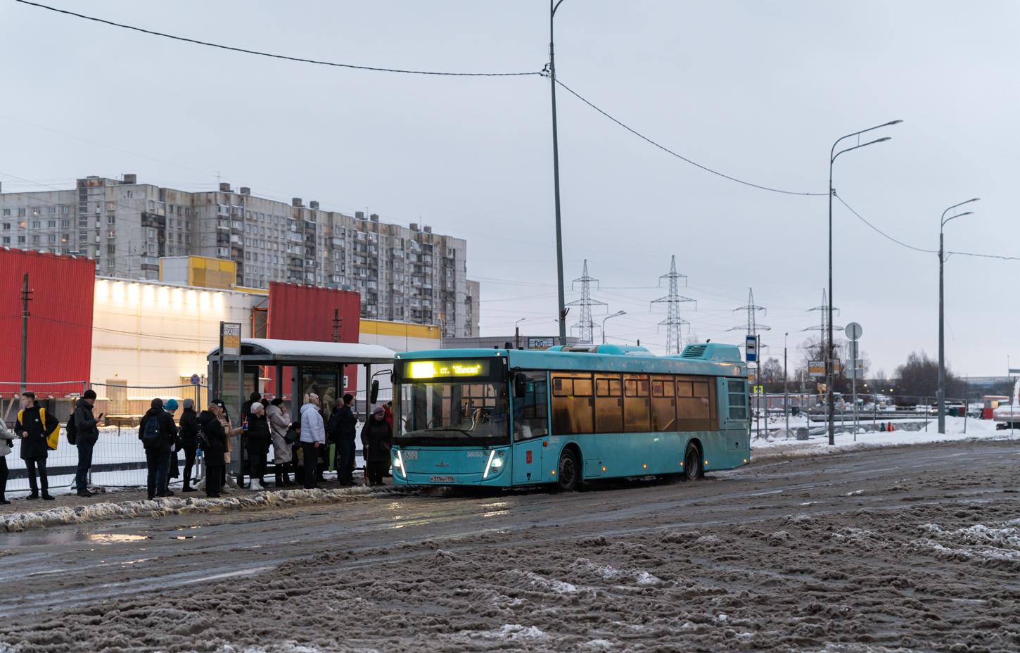 Saint Petersburg, MAZ-203.947 # 38055