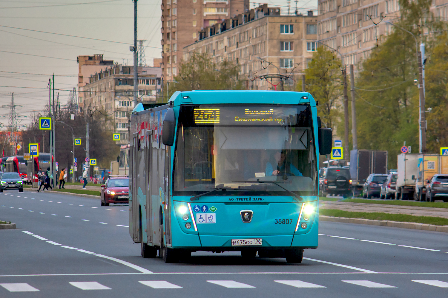 Saint Petersburg, NefAZ-5299-40-57 (LNG) # 35807