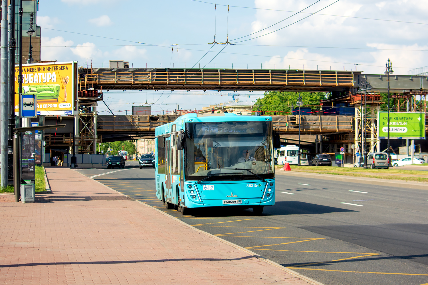 Saint Petersburg, MAZ-206.947 # 38315