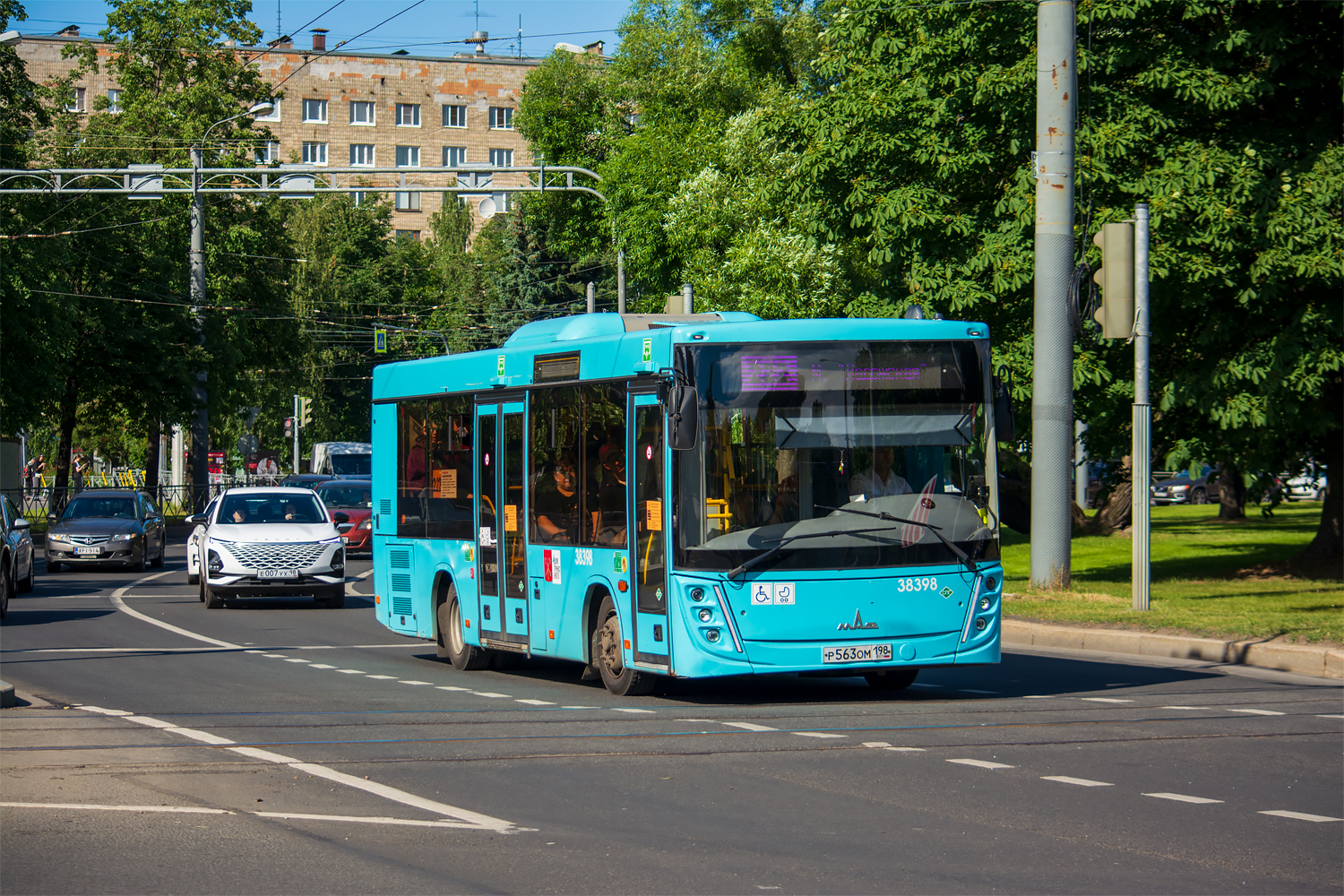 Saint Petersburg, MAZ-206.947 # 38398