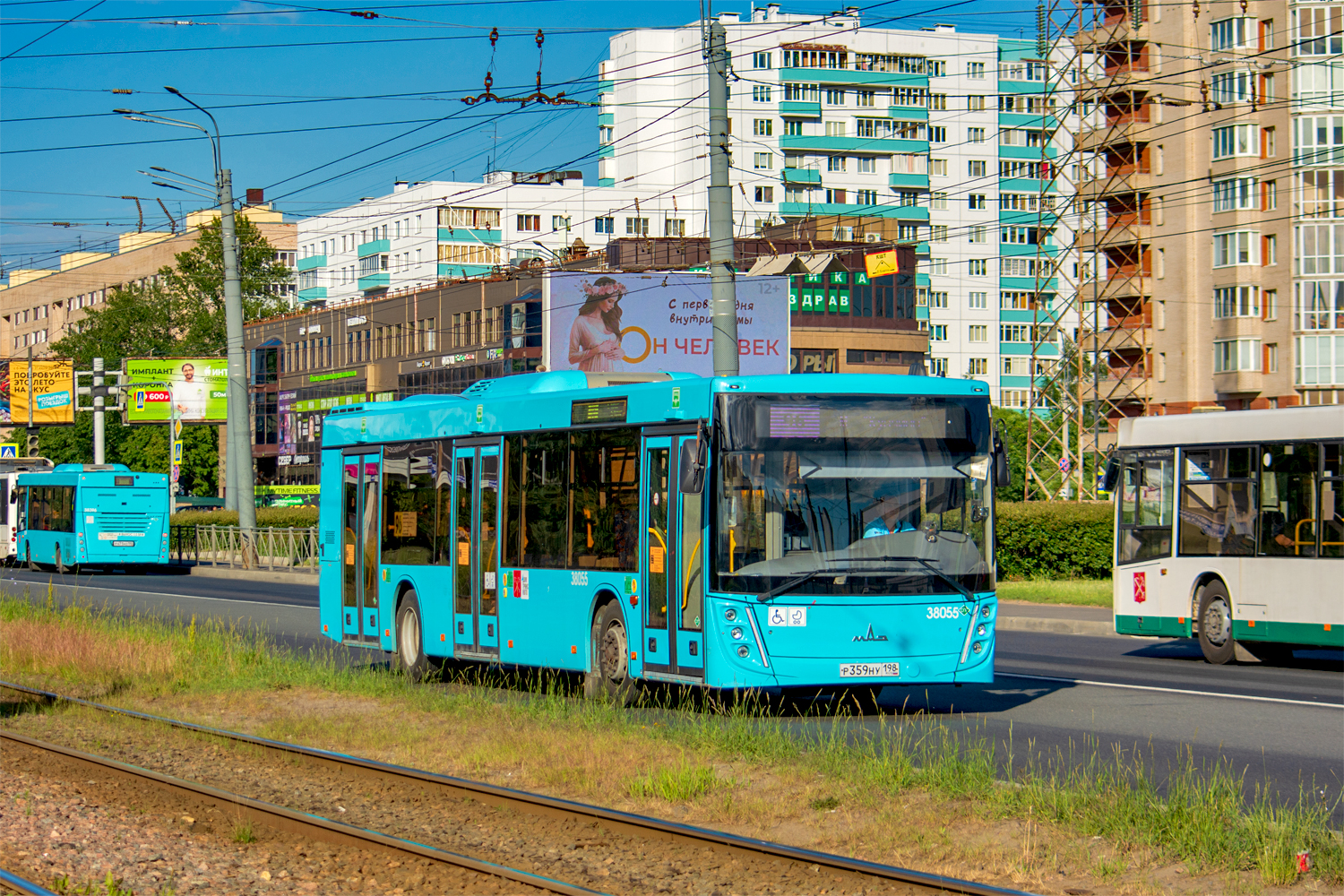 Saint Petersburg, MAZ-203.947 # 38055