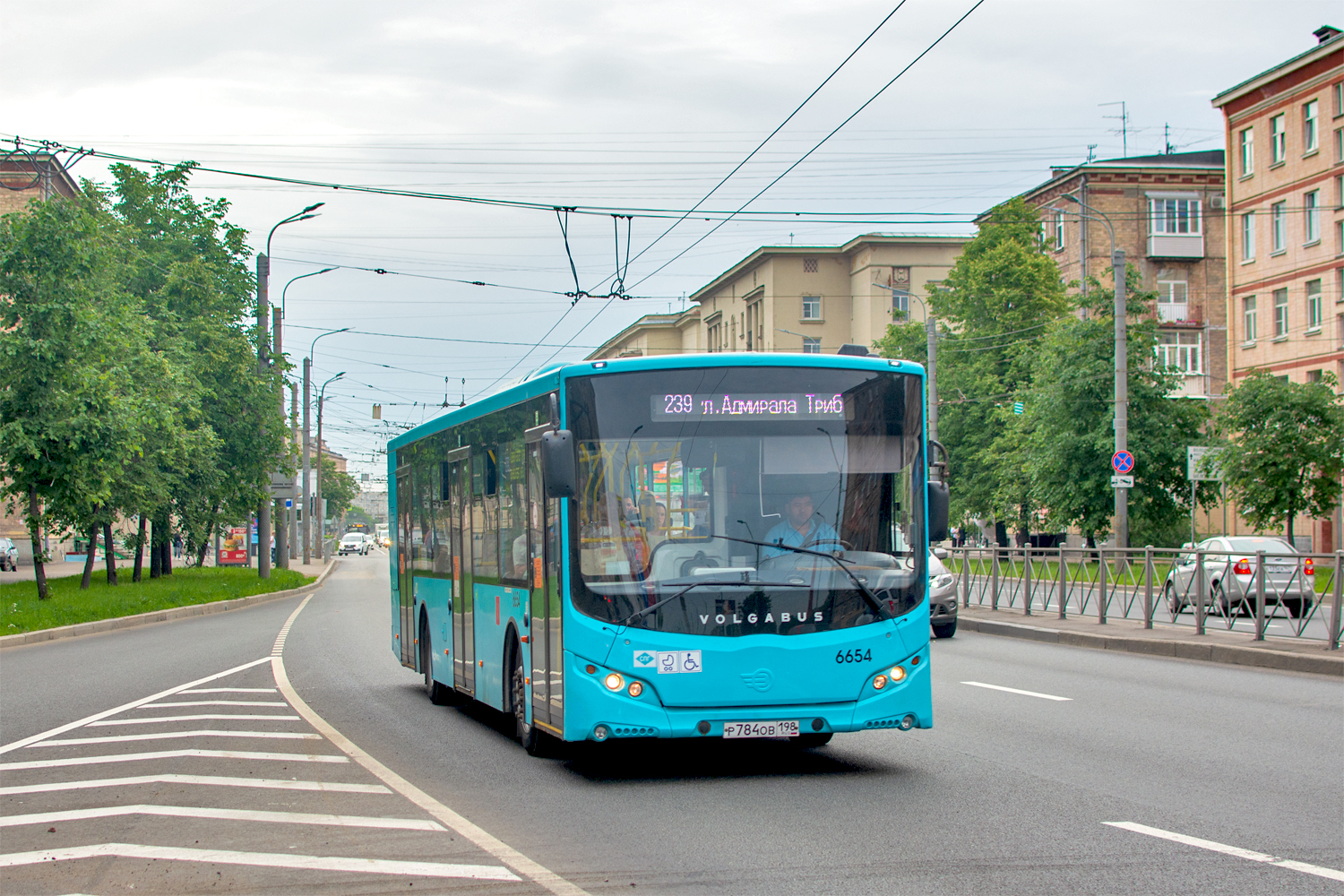 Saint Petersburg, Volgabus-5270.G4 (LNG) # 6654