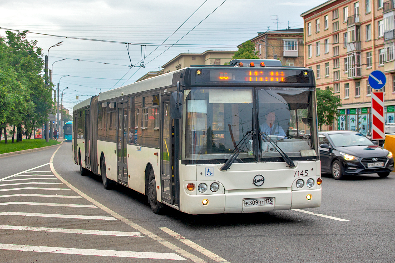 Saint Petersburg, LiAZ-6213.20 # 7145