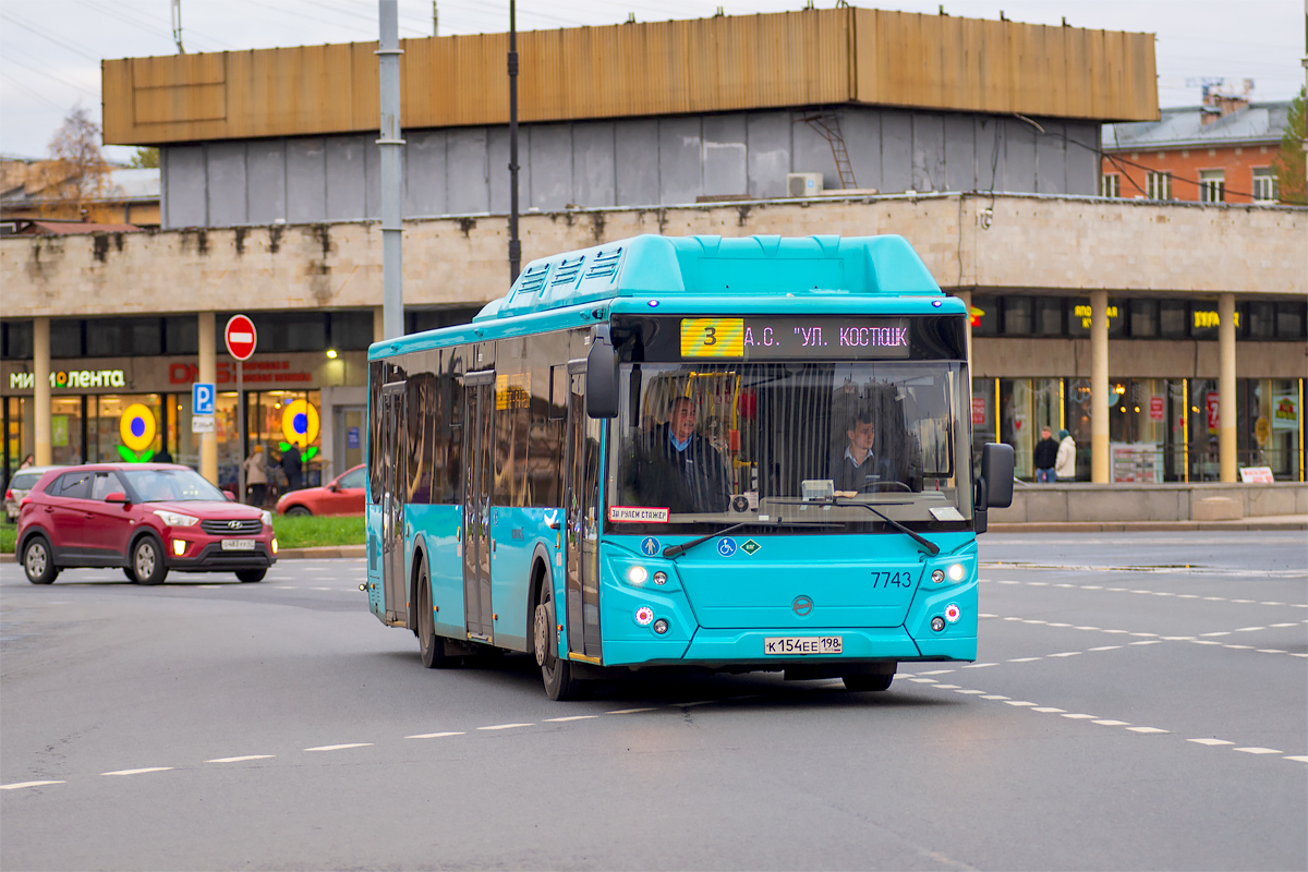 Saint Petersburg, LiAZ-5292.67 (CNG) # 7743