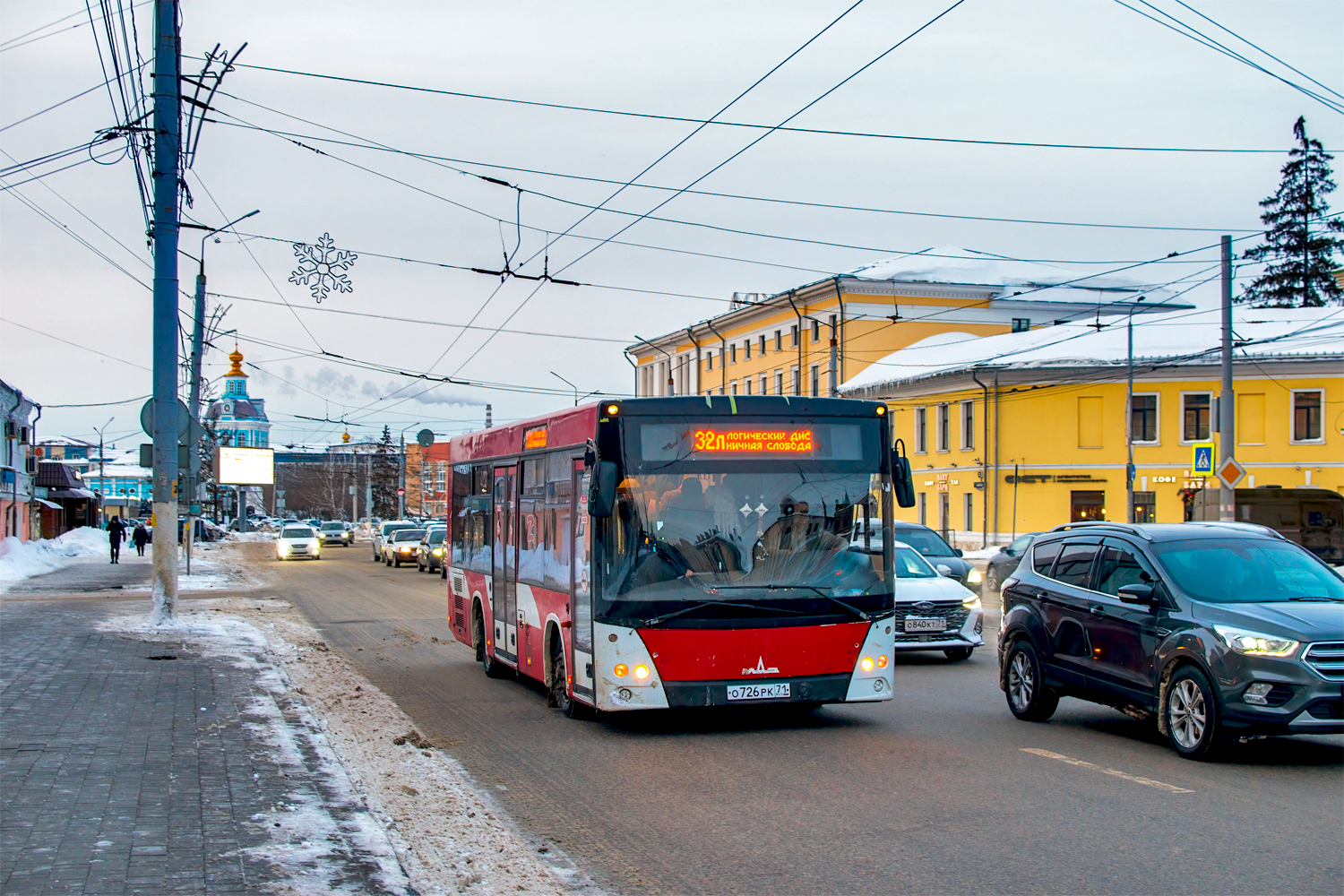 Tula, MAZ-206.086 # О 726 РК 71