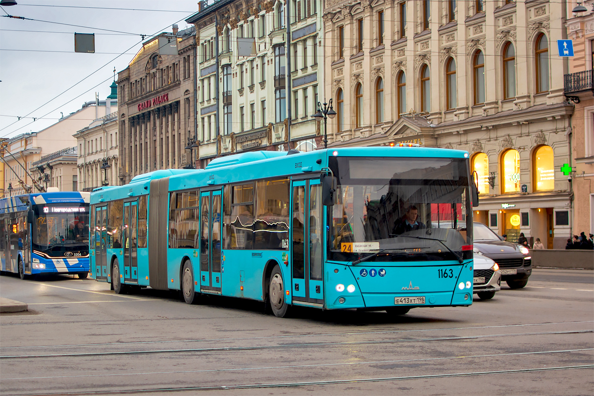 Saint Petersburg, MAZ-216.066 # 1163