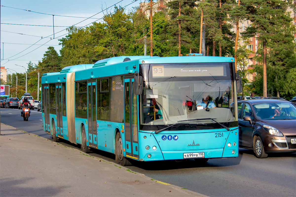 Saint Petersburg, MAZ-216.066 # 2151