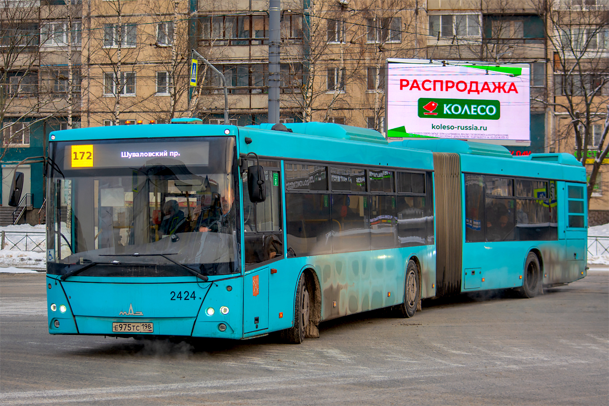Saint Petersburg, MAZ-216.066 # 2424