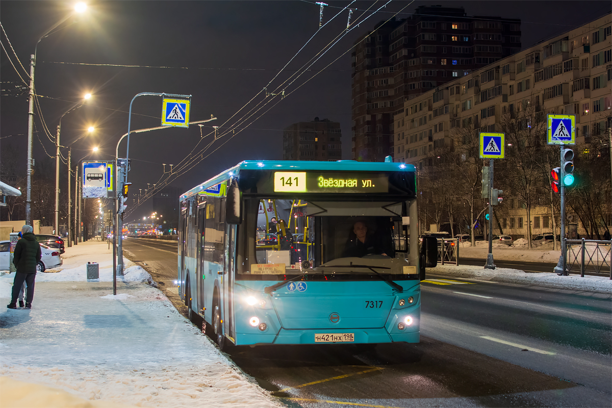 Saint Petersburg, LiAZ-5292.65 # 7317