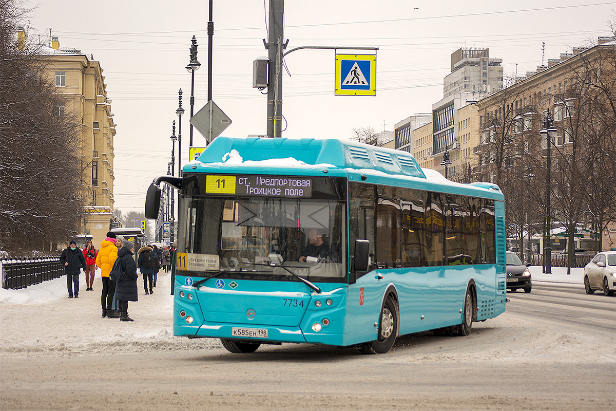 Saint Petersburg, LiAZ-5292.67 (CNG) # 7734
