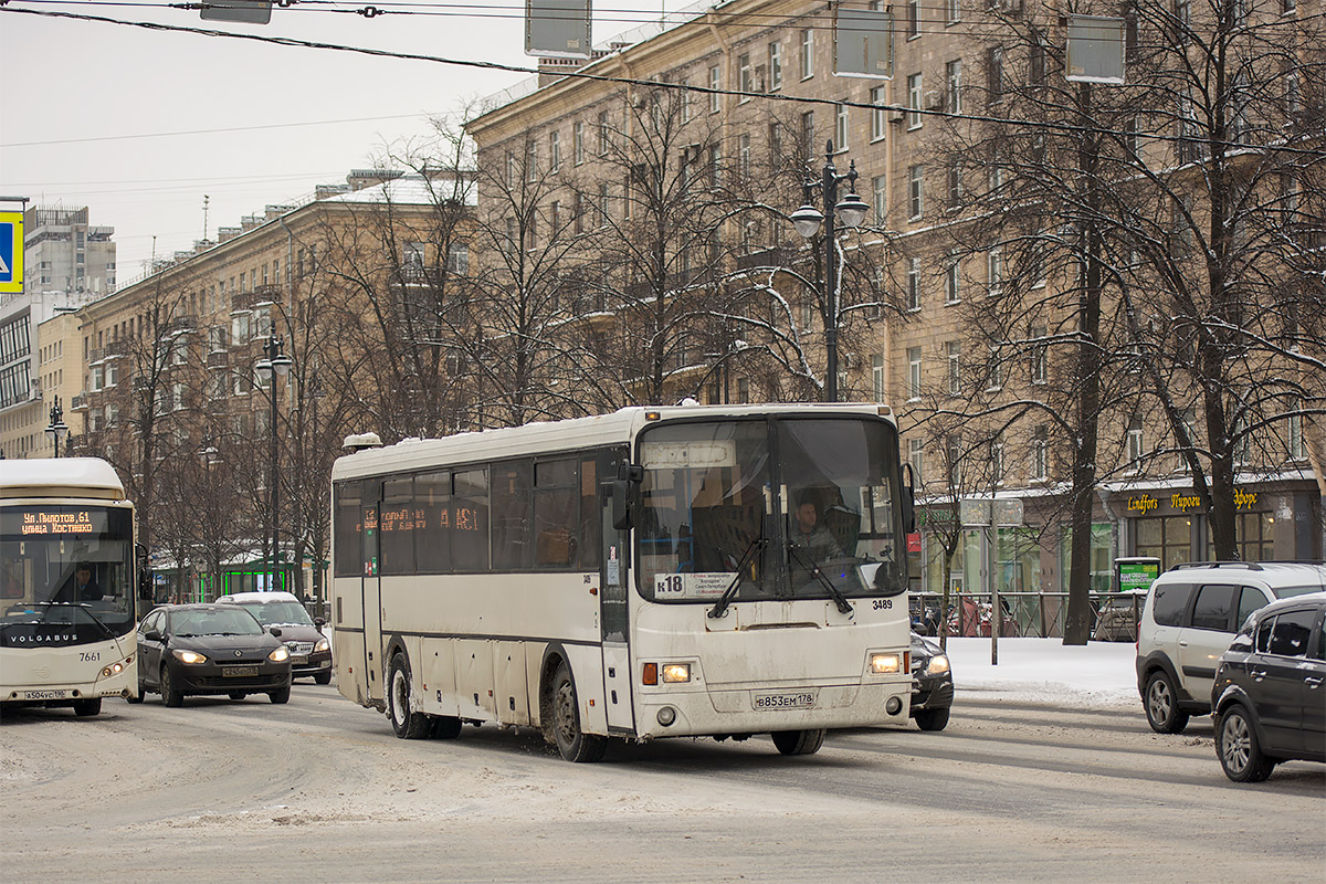 Гатчина, ЛиАЗ-5256.58 № 3489