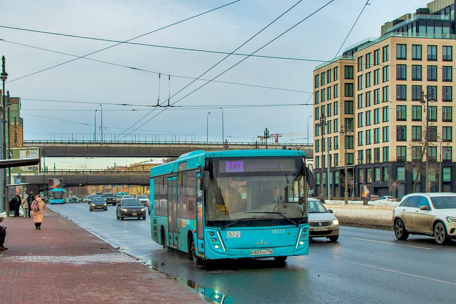 Saint Petersburg, MAZ-206.947 # 38373