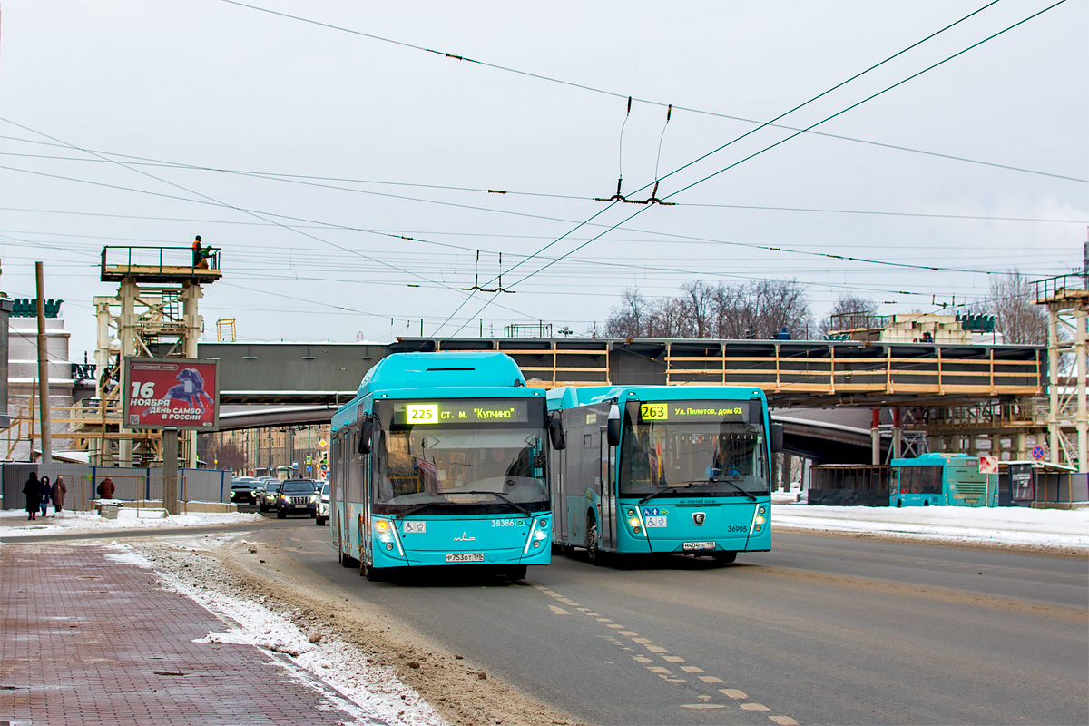 Saint Petersburg, MAZ-203.948 # 38386