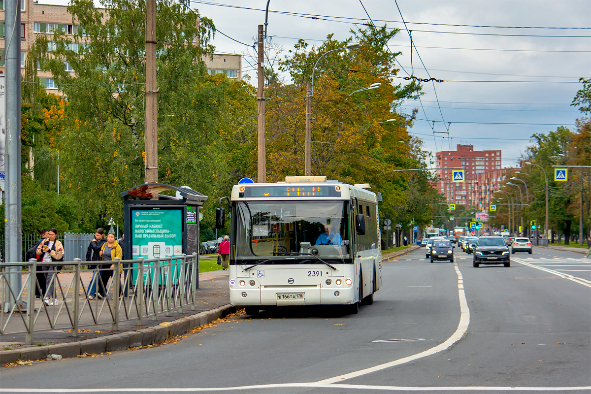 Saint Petersburg, LiAZ-5292.60 # 2391