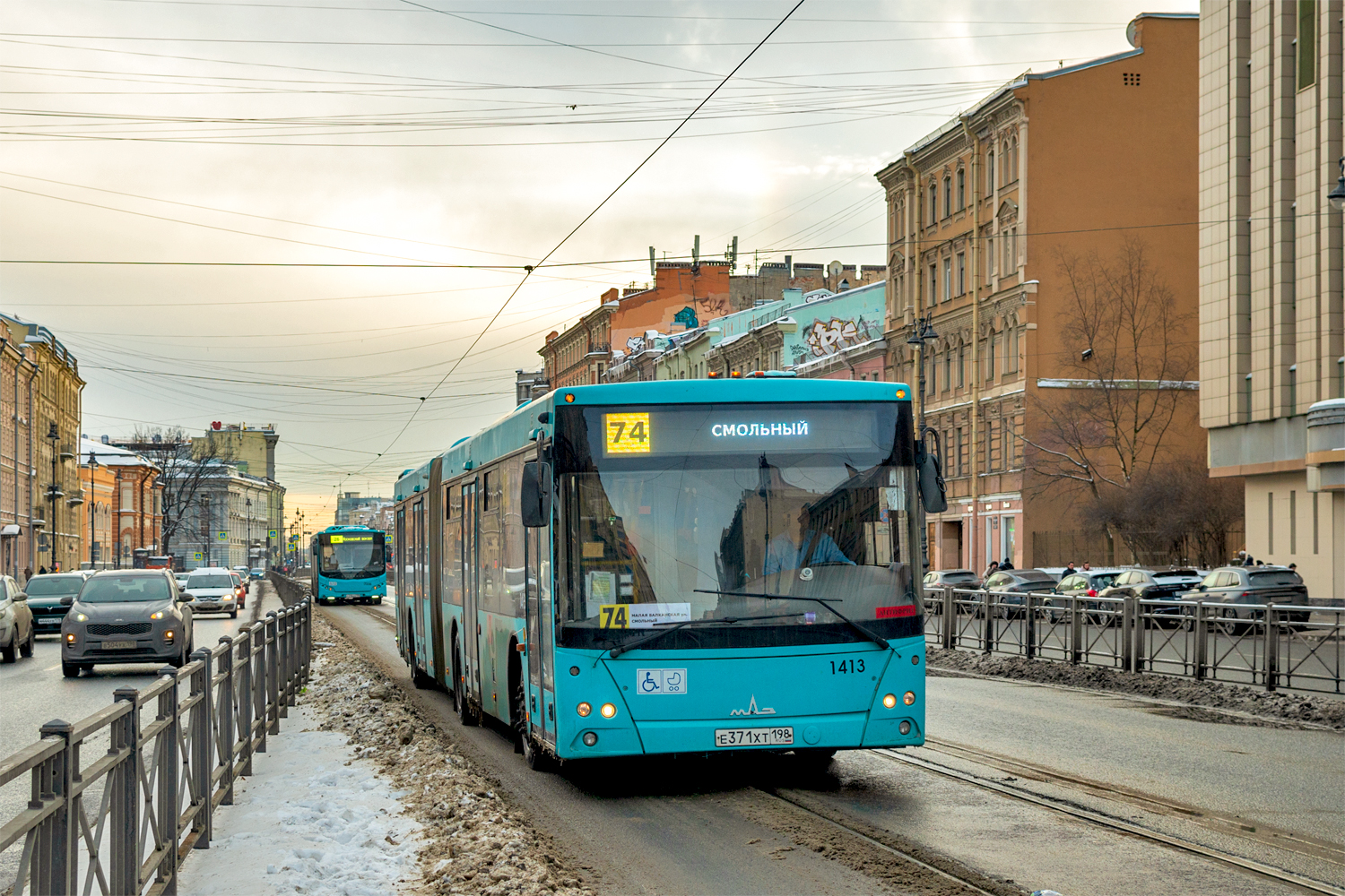 Saint Petersburg, MAZ-216.066 # 1413