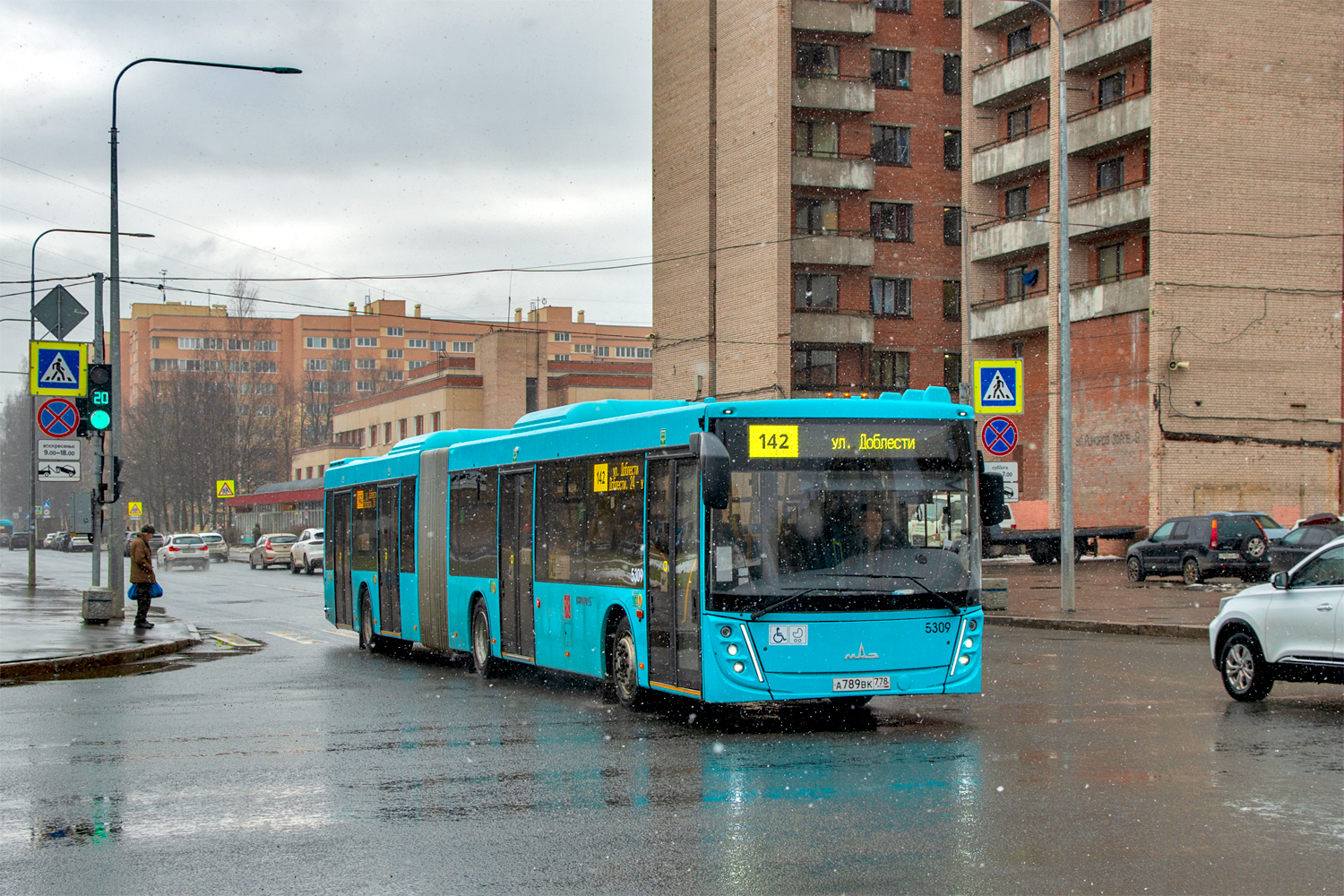 Saint Petersburg, MAZ-216.047 # 5309
