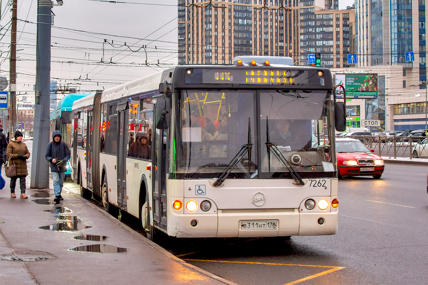 Saint Petersburg, LiAZ-6213.20 # 7262