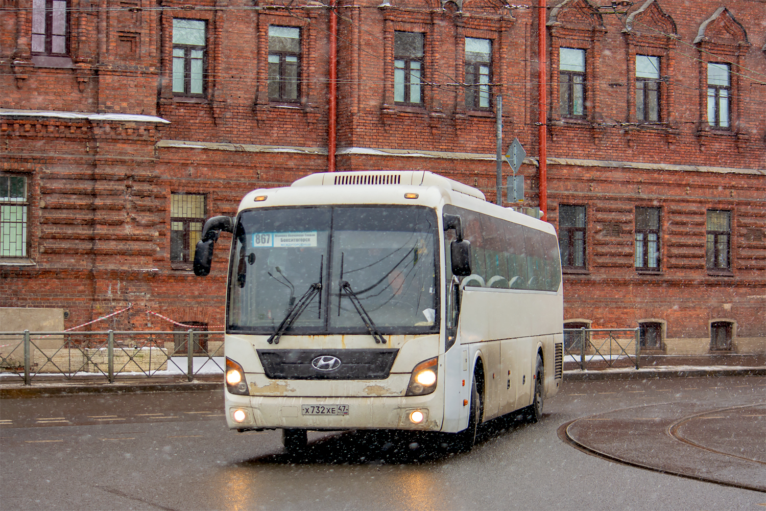 Boksitogorsk, Hyundai Universe Space Luxury # 01257