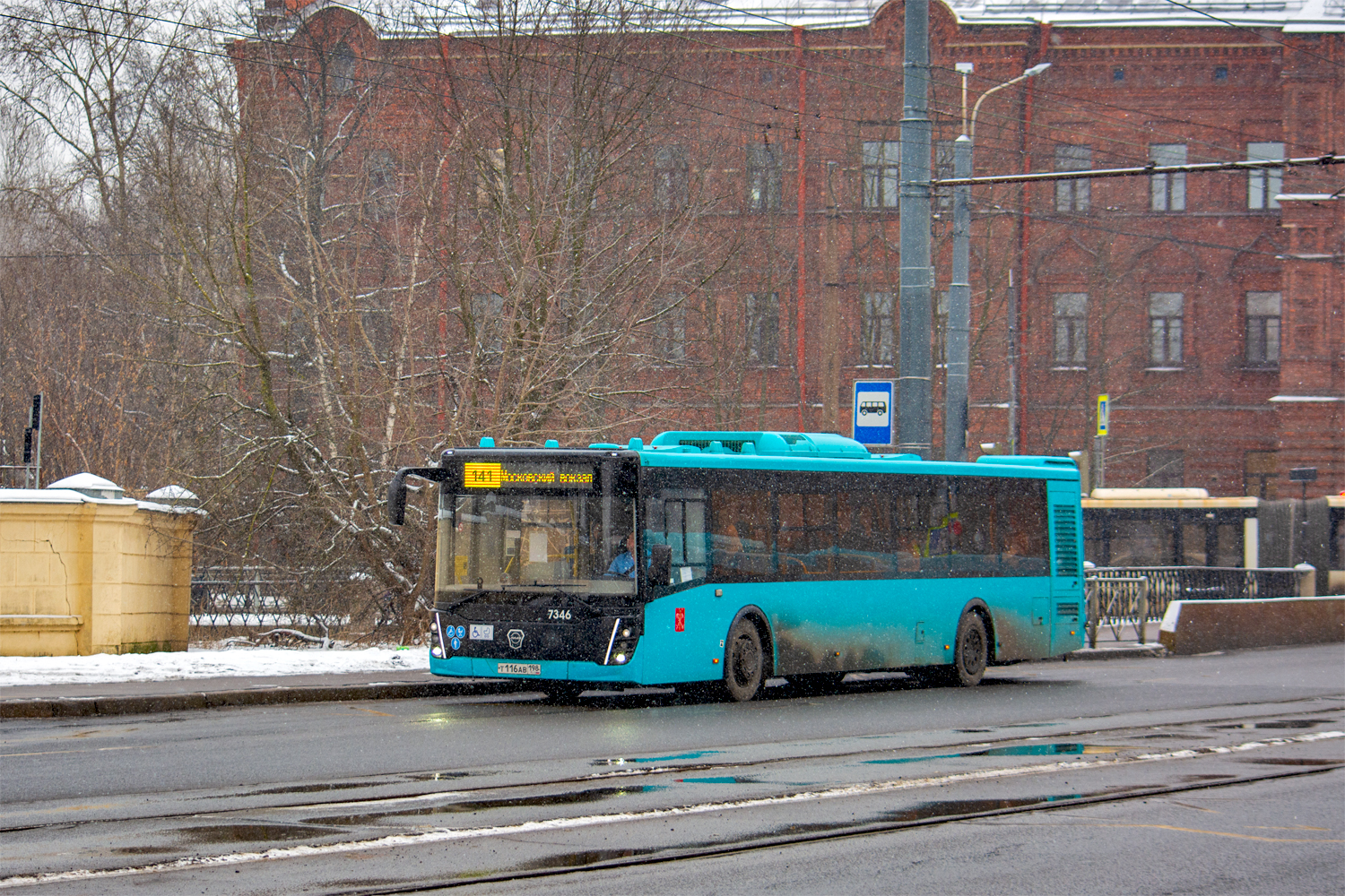 Saint Petersburg, LiAZ-5292.65 # 7346