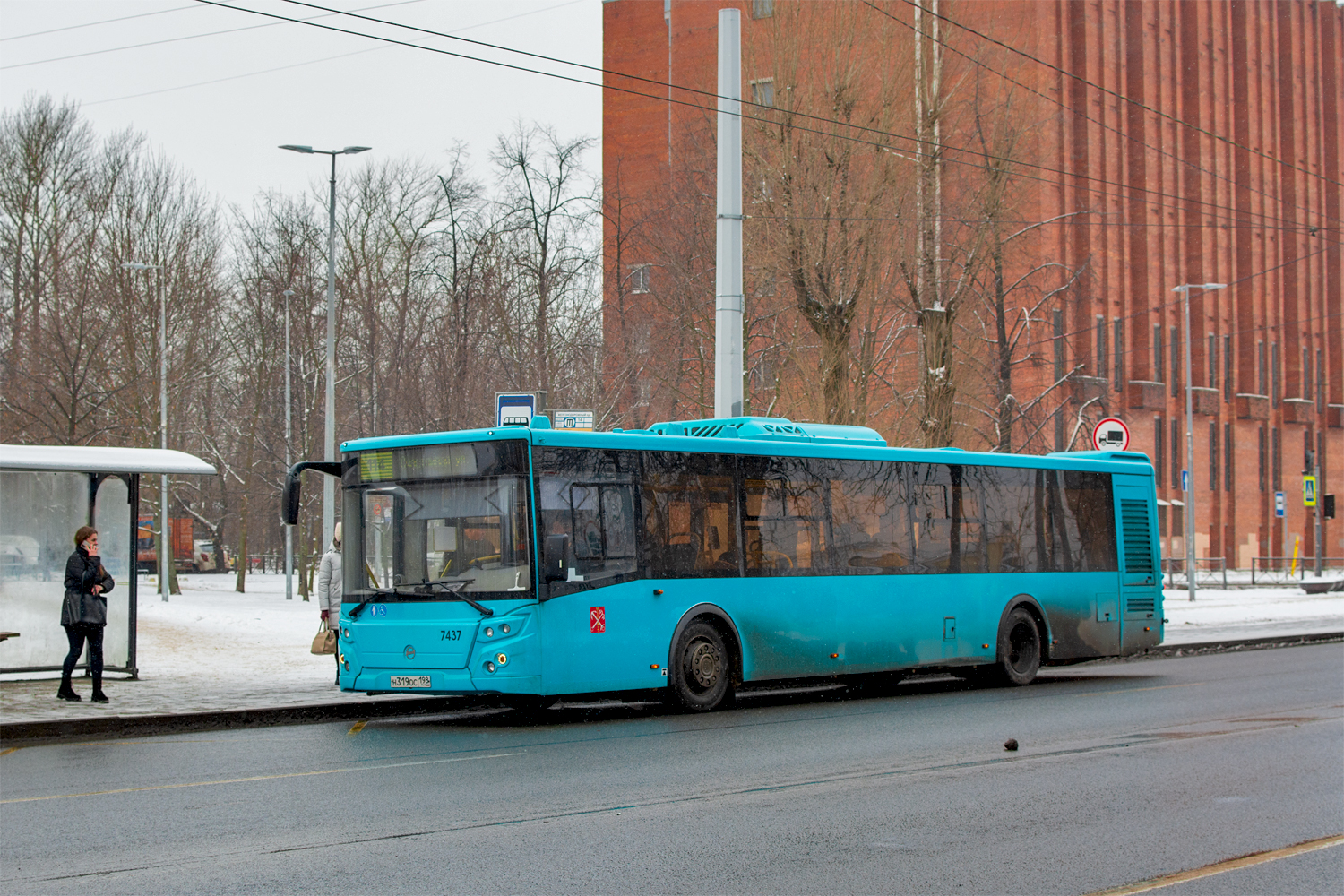 Saint Petersburg, LiAZ-5292.65 # 7437