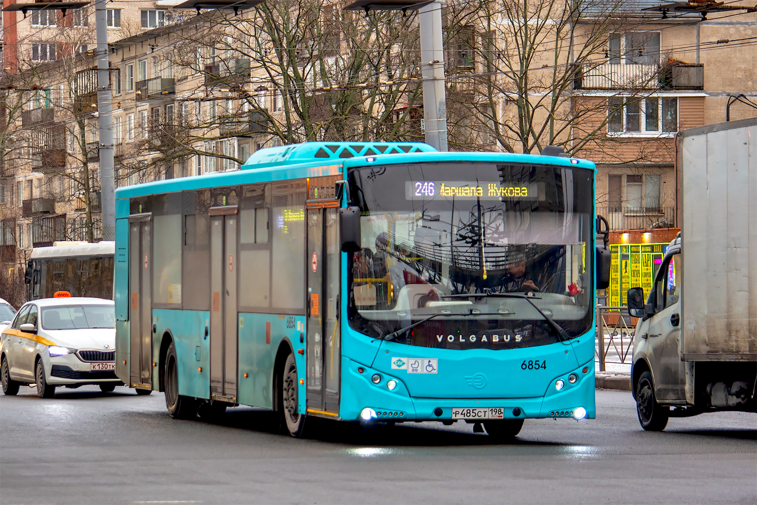 Saint Petersburg, Volgabus-5270.G4 (LNG) # 6854