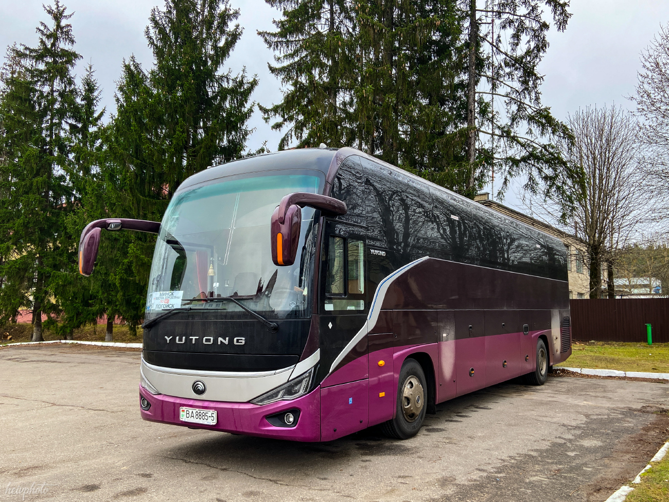 Мінская вобласць, Yutong C12PRO (ZK6128H) № ВА 8885-5