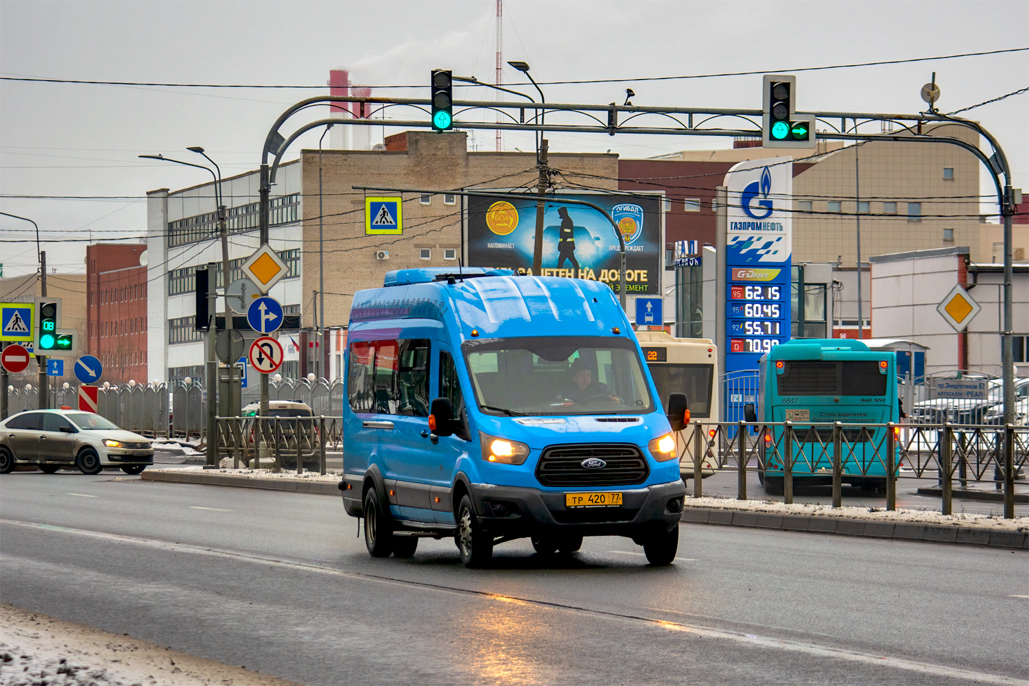 Saint Petersburg, Ford Transit FBD (Sollers) # 9950