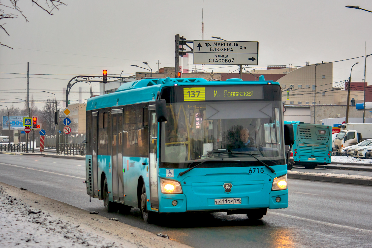 Saint Petersburg, LiAZ-4292.60 # 6715
